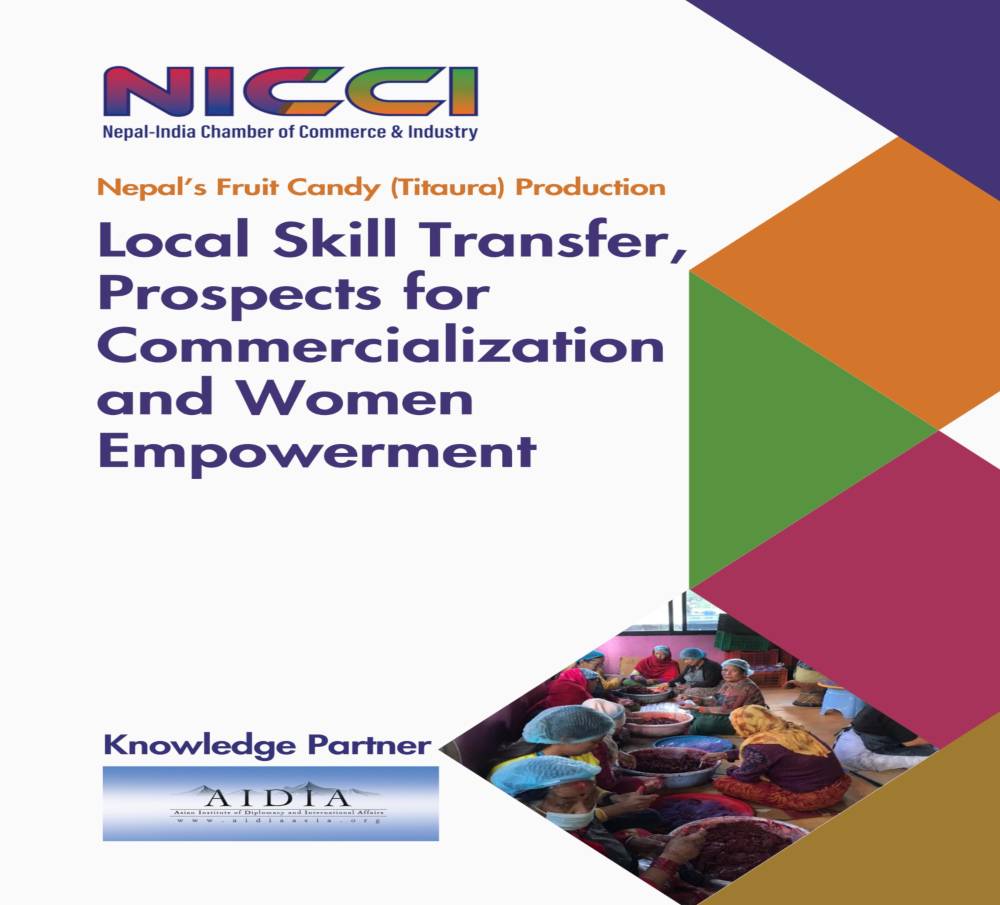 Nepal's Fruit Candy (Titaura) Production: Local Skill Transfer, Prospects for Commercialization and Women Empowerment